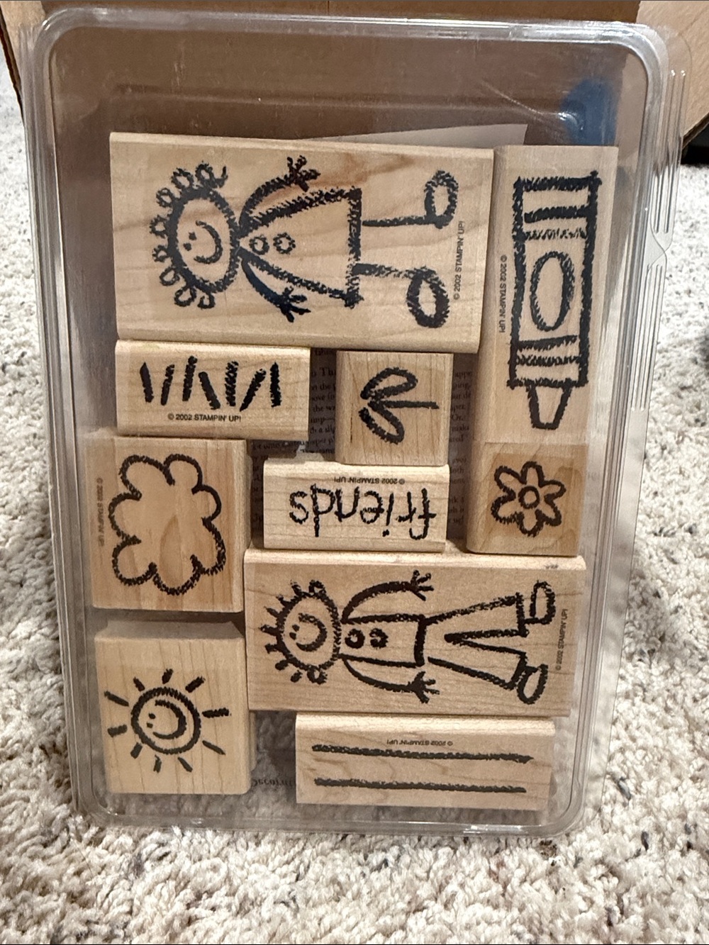 Stampin Up- crayon kids